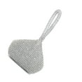 thumbnail image 2 of Dytern Party Fashion Full Rhinestones Women's Evening Clutch Bag Party Prom Wedding Purse (Silver), 2 of 10