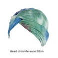 thumbnail image 7 of SPRING PARK Headwrap Flower Print Fiber Fabric Turban Hat Muslim Headscarf Cap Head Wrap, 7 of 7