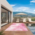 thumbnail image 2 of Valentine's Day Outdoor Rug 5x8 Ft, Non Slip Washable Area Rug, Watercolor Roses Floral Ombre Romantic Patio Rugs Carpet Runner, Large Floor Mat for Indoor/Outdoor Deck Porch Camping, 2 of 8