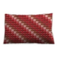 thumbnail image 1 of Ahgly Company Patterned Indoor Rectangular Bean Red Lumbar Throw Pillow, 13 inch by 19 inch, 1 of 5