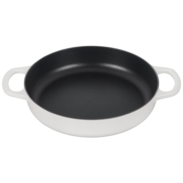 Everyday Pan Le Creuset Signature, hierro fundido, 11 cm, color blanco