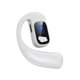 thumbnail image 5 of Auriculares de una sola oreja para trabajar en portátiles, cómodos para usar en cumpleaños y conducir. Digital blanco, 5 of 9