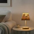 thumbnail image 6 of BZSMCE Table Lamp Creative Two Puppies in Orchard Simple Pattern Night Light, 6 of 8