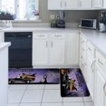 thumbnail image 4 of Kitchen Rug Mat Spooky Bat Raven, Set of 2, Anti-Fatigue Non-Skid Washable Kitchen Runner Rugs, Happy Halloween Soft Comfort Rug for Kitchen, Floor Home, Front of Sink, Laundry, 4 of 6