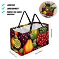 thumbnail image 2 of Thanksgiving Fruits Large Laundry Bag – Foldable Oxford Cloth Shopping Bag, Cube Organizer, and Beach Bag, 2 of 7