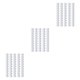 thumbnail image 1 of Wosthever 50 Pieces Durable Aluminum Longboard Skateboard Spacers Bearing 10mm x 11mm Type1 NO1, 1 of 6