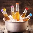 thumbnail image 3 of 18 tapas de goma de silicona para botellas, tapas de cerveza reutilizables para elaboración casera de cerveza, refrescos, botellas de vino, botellas de cerveza, 3 of 5