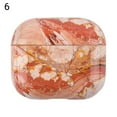 thumbnail image 2 of MesaSe Protective Case Dust-proof Anti-fall Ultra-thin Marble Pattern Bluetooth-compatible Earphone Protective PC Sleeve for AirPods 3, 2 of 8