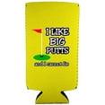 thumbnail image 2 of I Like Big Putts and I Cannot Lie Magnetic Slim Can Coolie (Yellow), 2 of 4