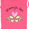 thumbnail image 4 of Inktastic Granny's Girl- Heart Flowers Girls Baby Bodysuit, 4 of 5