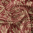 thumbnail image 5 of Ambesonne Snowflake Window Valance, Bicolor Winter Design, 54" X 18", Ruby Beige, 5 of 5