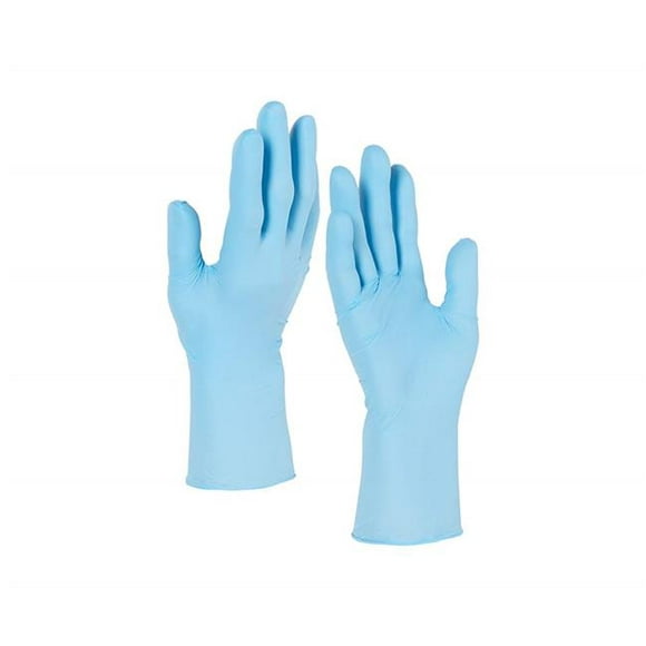 Kimberly-Clark 38520 G10 Flex Blue Nitrile Gloves - Medium