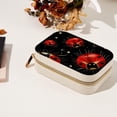 thumbnail image 7 of Ladybird Velvet Earring Organizer Jewelry Box with Removable Compartment - Portable Velvet Jewelry Organizer - Gift-ready Jewelry Boxes, 7 of 7