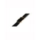 thumbnail image 3 of Cinturón de cuero para hombre Allegra K con hebilla deslizante automática Negro-Dorado Geométrico 125cm/34-41pulgadas, 3 of 5