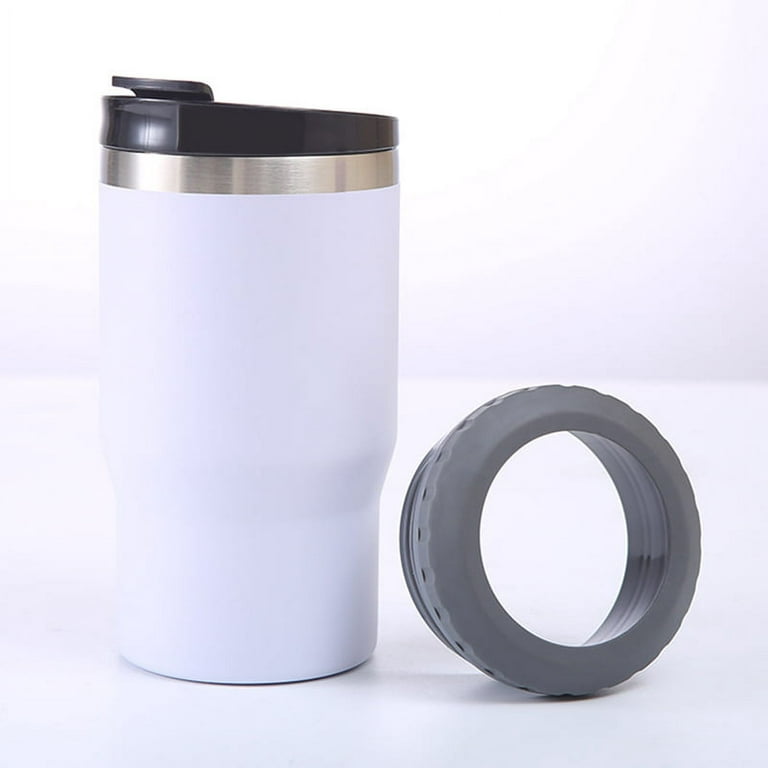 SUNWILL 14 oz Stainless Steel Vacuum Insulated Mug with Lid Handle Thermos  Coffe