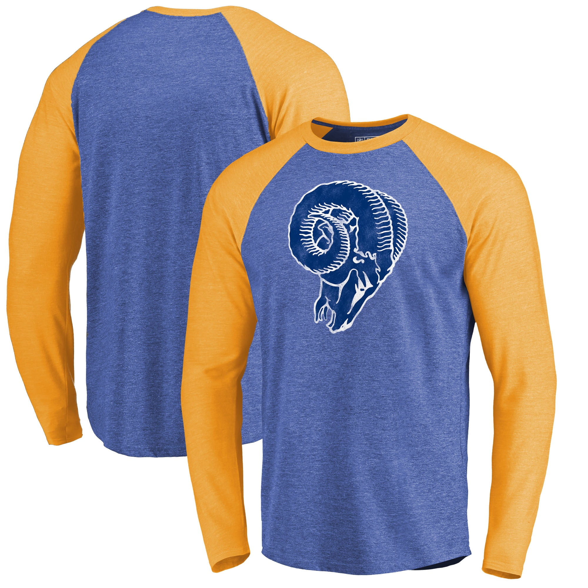 Los Angeles Rams Fanatics Branded Showtime Raglan Tri