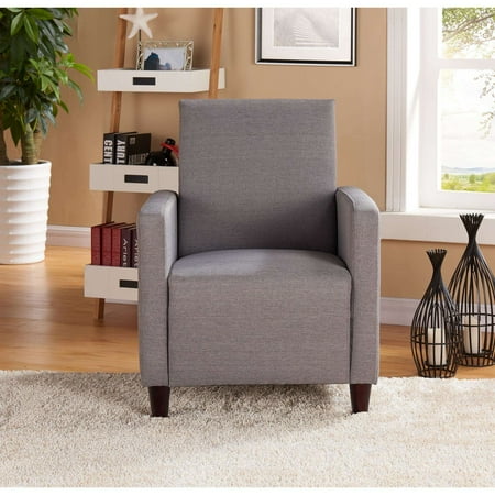 - Mainstays Upholstered Woven Arm Chair, Multiple Colors