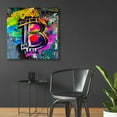 thumbnail image 4 of Epic Art 'Bitcoin Crypto King' by Epic Portfolio Acrylic Glass Wall Art, 36"x36", 4 of 8