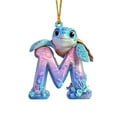 thumbnail image 2 of Cute Sea Turtle Alphabet Ornament - Acrylic Flat Letter Decor, Sea Animal Christmas Tree Hanging Ornament Personalized DIY Room Decor Gift, 2 of 3