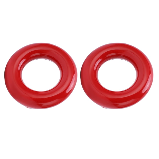 2Pcs Weight Rings, Club Swing Trainer Rings Weight Power Swing Trainers Swing Weight Donut for Warm Up