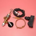 Low Pressure Propane Gas Fireplace Fire Pit Safety Control Valve Kit