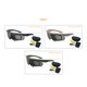 thumbnail image 4 of Gafas De Tiro, Gafas Militares De Protección UV Para Exteriores, Gafas De Medio Marco A Prueba De Viento Para Motocicleta, Protección Ocular Para Hombres Y Mujeres, 4 of 7