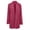 Hot Pink, variant on Ichuanyi Fashion Women Wool Coat Trench Jacket Ladies Warm Long Overcoat OutwearFashion W