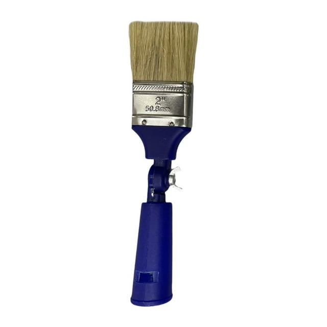 veasfak Pinceau de Maçonnerie Multi-Angle Réglable Pinceau à Taches Professionnel pour Peinture Intérieure et Extérieure Accessoires Polyvalents 2 Pouces