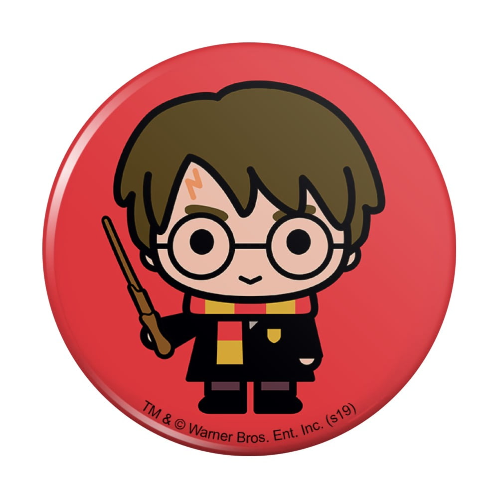 Harry Potter Cute Chibi Character Pinback Button Pin - Walmart.com