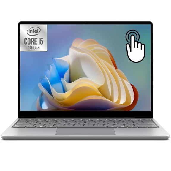 Microsoft Surface Laptop Go 1 Laptop Touch | 12.4" 1536x1024 | Core i5 - 1035G1 - 256GB SSD Hard Drive - 16GB RAM | 4 cores @ 3.6 GHz Win 10 Pro Silver