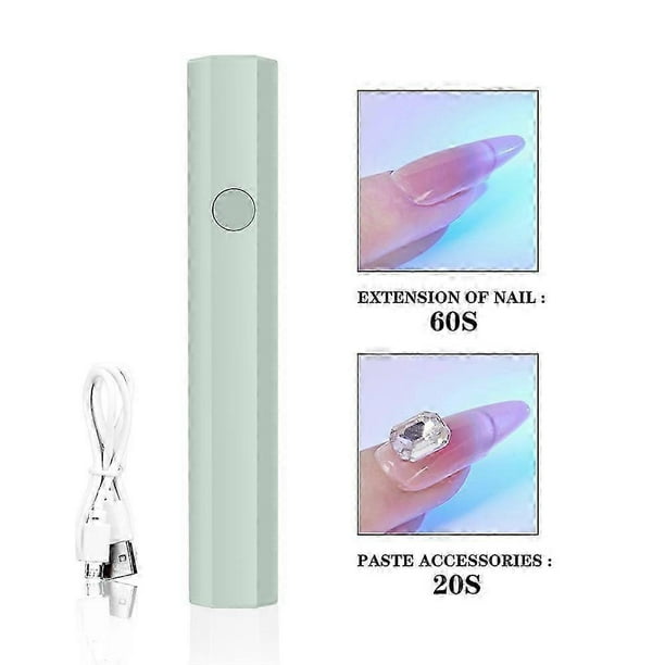 Mini UV Nail Lamp for Gel Nails Handheld UV Light for Nails LED Nail Lamp Nail Dryer for Curing Gel Polish Nail Lamp