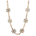 thumbnail image 2 of Regency International 60" Wood Bead with Snowflake Garland, 2 of 4