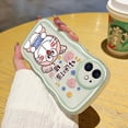 thumbnail image 3 of Funda de teléfono para OPPO A83 A59 funda protectora de Gel de sílice de dibujos animados de la suerte Doraemon nuevo HP diseño de Color borde de onda caso suave transparente funda Softcase a prueba d, 3 of 3