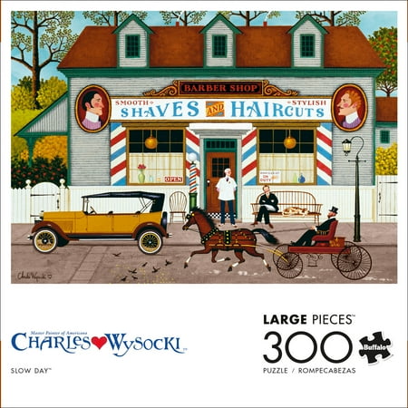 Buffalo Games Charles Wysocki - Slow Day 300 Pieces Jigsaw Puzzle