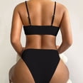 thumbnail image 7 of Afdoent Women's Bikini Sets Womens Swimwear Summer Two Piece Swimsuit Adjustable Strap Beach Bikini Vacation Outfits, 7 of 7