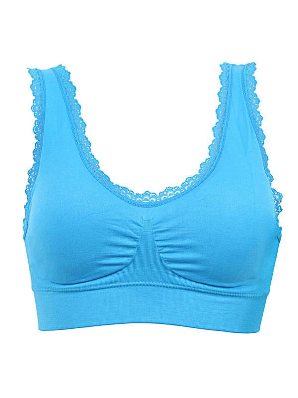 Topumt Women Sport Bra Sleeping Running Gym Yoga Padded Bra Vest