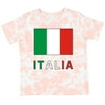 thumbnail image 3 of Inktastic Italy Flag & Italia Black Border Boys or Girls Toddler T-Shirt, 3 of 5