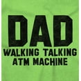 thumbnail image 2 of Dad Walking Talking ATM Machine Funny Tank Top Sleeveless Tee Men Brisco Brands M, 2 of 6