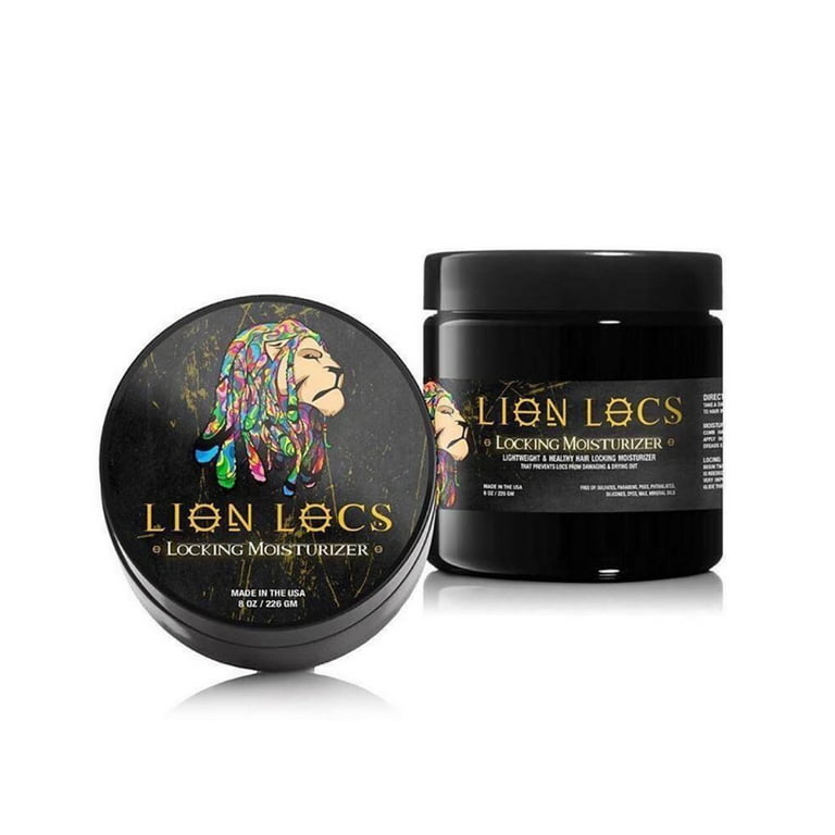 Lion Locs Hair Locking Moisturizer for Dreadlocks 8 oz