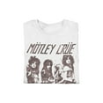 thumbnail image 2 of Motley Crue '82 Santa Monica Unisex T-Shirt - White - Small, 2 of 6
