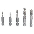 thumbnail image 2 of Drill Bits, Short HSS Hex Drill Bits Sets  For Woodworking For Machining Drilling, 2 of 8