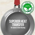 thumbnail image 4 of NutriChef 11'' Large Fry Pan - Non-Stick High-Qualified Kitchen Cookware, 4 of 6