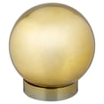 thumbnail image 3 of Truu Design Decorative Round Gold Glass Starry Lamp, 3 of 3