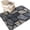 Gray, Blue, Beige, variant on Area Rugs 4'x6'. Natural Stone Carpet Runner Indoor Outdoor Rugs Home Decor Aesthetic, Farmhouse Rustic Geometric Wall Non Slip Mats Washable Accent Rug for Living Room Bedroom