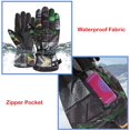 thumbnail image 3 of Gants de Ski Imperméables Coupe-Vent à Écran Tactile Gants d'Hiver Chauds Antidérapants Gants de Planche à Neige Thermiques Gants par Temps Froid pour le Ski, le Planche à Neige, la Randonnée, la Course, 3 of 6