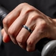 thumbnail image 3 of ThunderFit Unisex Silicone Wedding Rings, Rubber Engagement Bands, Variety Multipack 1,4,7, 3 of 6