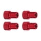 thumbnail image 2 of Válvula de bicicleta Cola 4 Uds Conector bomba de conversión Rojo, 2 of 8