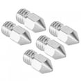 thumbnail image 2 of Printer Nozzle5pcs Stainless Steel Nozzle Extruder Print Head Extruder Nozzle Next-Gen Design, 2 of 5