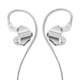 thumbnail image 1 of FiiO/JadeAudio JD1 Controlador dinámico de alto rendimiento HiFi Bass Stereo in Ear Monitor Auriculares Auriculares deportivos para juegos con micrófono (Plata), 1 of 5