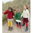 thumbnail image 3 of Aran Woollen Mills Cardigan Sweater for Kids 100% Premium Soft Merino Wool Cable Knitted Made in Ireland, 3 of 6